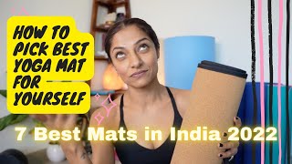 Yoga Mats 2022  Yoga Mats Review amp Comparision [upl. by Naillimixam582]