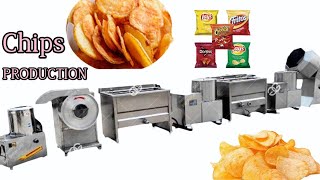 Lays Chips production globally  Making of Chips [upl. by Eniamrahs490]