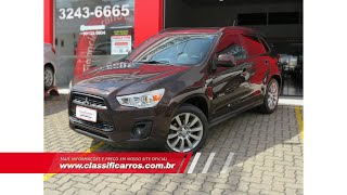 Mitsubishi ASX 20 4x4 Flex Automático 2016 [upl. by Nhojleahcim]