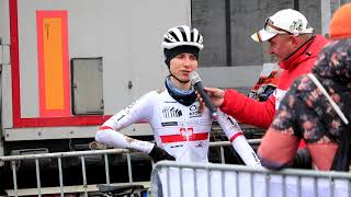 Owocowy Przełaj 18112023  Dominika Włodarczyk wygrywa UCI Elita Kobiet 2023  Wywiad po wyścigu [upl. by Odnaloy671]