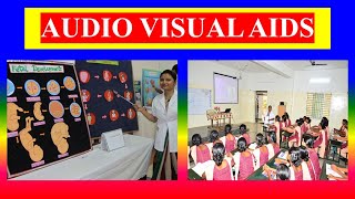 AUDIO VISUAL AIDS  Educational Media  Nursing Education [upl. by Callean577]