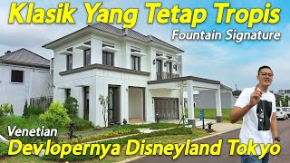 Rumah Mewah Modern Ecopolis Fountain Signature CitraRaya Tangerang [upl. by Trager]