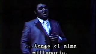 Ramón Vargas  Che gelida manina 1991 La Bohème Debut [upl. by Aihsenot]