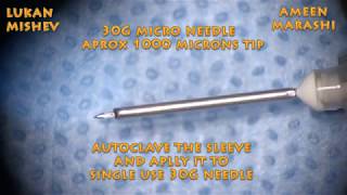 Suprachoroidal micro needle tool set and preparation [upl. by Juliette310]