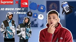 FIRE SUPREME X NORTH FACE DROP PRICES  MY THOUGHTS [upl. by Irakab738]