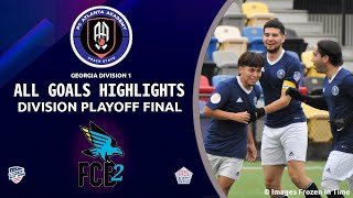 UPSL GA D1 Playoff Final Goals Highlights [upl. by Akierdna]