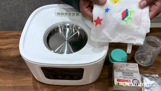 Cleaning Premium 2in1 Electric Steriliser amp Dryer amp all Autumnz Electric Steam Steriliser [upl. by Annahs332]