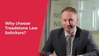 Treadstone Law Solicitors  Why Choose Us [upl. by Oznole]