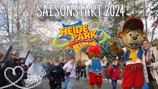 Heide Park Resort 2024  SAISONSTART  Neue Saison neue Abenteuer 😈☀️ [upl. by Pamelina239]