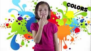 colors SONG  learn your ASL colors [upl. by Paucker]