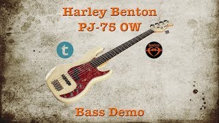 Harley Benton PJ75 OW VS  Bass Demo  Pink Floyd Another Brick in the Wall [upl. by Otipaga456]