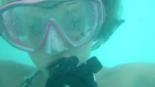 TRINA MASON SCUBA DIVES FOR THE FIRST TIME IN THE FLORIDA KEYS POOL UNDERWATER IAMANAQUAPHILE [upl. by Noemi]