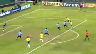 Uruguay 0 x 4 Brasil  Eliminatorias 2010  gols  South American World Cup Qualifiers [upl. by Aihtekal]