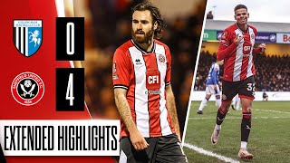 McAtee amp Osula Goals  Brereton Diaz debut 🙌  Gillingham 04 Sheffield United  FA Cup highlights [upl. by Karr484]