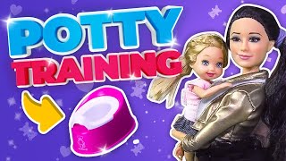 Barbie  Potty Training with the Twins  Ep50 [upl. by Rickert]