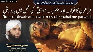 firon ka khwab aur hazrat musa ke mahal me parwaris  Mufti Hammad Fazal DB  فرعون کا خواب [upl. by Ardnatal]