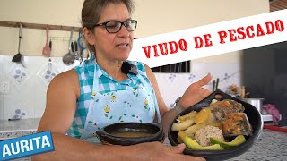 Viudo de Pescado  Cómo hacer un delicioso VIUDO o SUDADO de PESCADO al estilo Colombiano con Aurita [upl. by Germin]