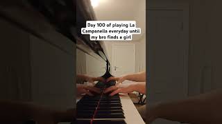 Day 100 of playing La Campanella piano [upl. by Nitsruk]