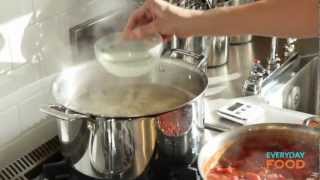 Spaghetti Puttanesca  Everyday Food with Sarah Carey [upl. by Lectra]