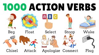 1000 Action Verbs  Common Action Verbs in English  Part 3  English Vocabulary with Picture [upl. by Serene495]