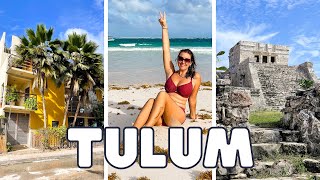 Tulum Cenotes Ruins Beaches Food amp Street Art Mexico Travel Vlog [upl. by Ruhnke]