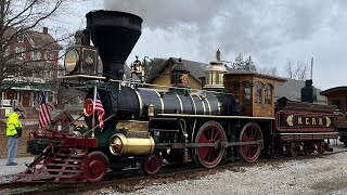 Steam Train Union Pacific 844 a Rare Steam Only Run [upl. by Hephzipa146]