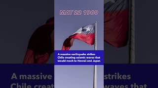 On May 22 1960 the most powerful earthquake in history shorts [upl. by Ledua]