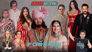 Ambani Wedding Mein Amma Ka Foreign Tadka  Glitz Glamour And StarStudded Drama [upl. by Fennell]