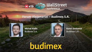 Forum Akcjonariat – Budimex SA WallStreet28 [upl. by Ellednek]