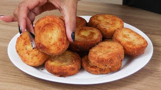 Rondelli frito com massa de pastel Essa receita vai fazer você delirar [upl. by Anoyek]