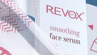 Revox B77 Japanese Ritual Smoothing Face Serum [upl. by Aleel641]