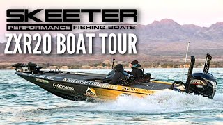 Skeeter ZXR20 Bass Boat Tour What You Need to Know [upl. by Acinomal]