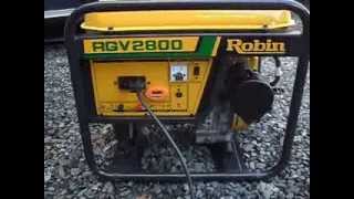 Robin RGV2800 Generator [upl. by Floeter]