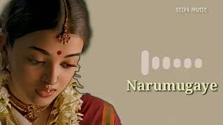 Narumugaye  AR Rahman  Iruvar  Narumugaye BGM [upl. by Okram]