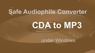 How to Convert CDA to mp3 on Windows 10 8 7 [upl. by Bigler22]