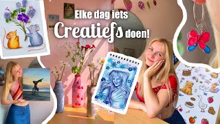 31 dagen creatief ✏️ Maak met mei  Lieve Merlijn [upl. by Anaimad]