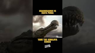 Brachiosaurus vs buaya purba marvel alurfilm movie [upl. by Va]