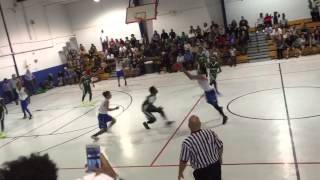 sttammany vs Slidell jr high buzzer beater [upl. by Garey526]