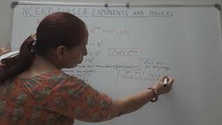 CLASS 8 EXPONENTS AND POWERS V7  EXAMPLE 5 [upl. by Shaine]