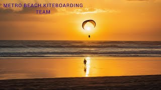 4k Shredding the Skies Metro Beach Kiteboarding Team [upl. by Kaia]