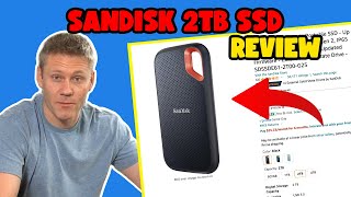 SanDisk 2TB Extreme Portable SSD  Honest Review [upl. by Ulphia591]