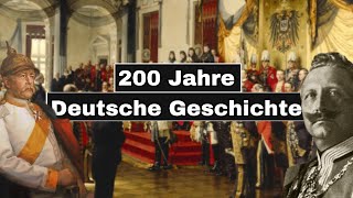 200 Jahre Deutsche Geschichte  Geschichte Abitur Zusammenfassung [upl. by Noxid675]