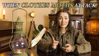 When Clothes Moths Attack How to Protect Your Historical Fashion from Pests Naturally [upl. by Iret]