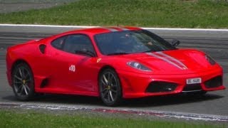 Ferrari 430 Scuderia V8 Engine SOUND On The Track [upl. by Roanna334]