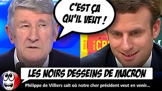 Les propos TROUBLANTS de Philippe de Villiers sur lavenir de Macron [upl. by Anelra]