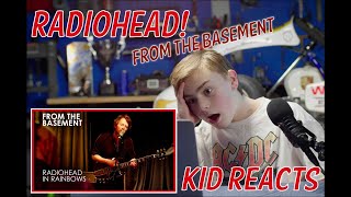 Radiohead  Reckoner  From the Basement  MULTITASKING EVERYWERE  Gen Alpha Kid Reacts kidreacts [upl. by Meedan]