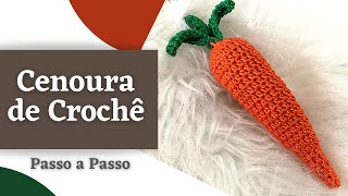 Cenoura de Crochê Amigurumi Passo a Passo [upl. by Bean]