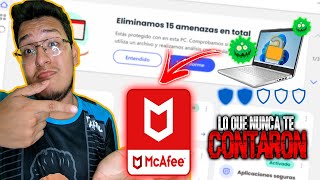 ¿Es SEGURO tener McAfee como ANTIVIRUS en nuestra PC🤔🛡️ Review con RESULTADOS NO BUENOS💻 [upl. by Jeffries]