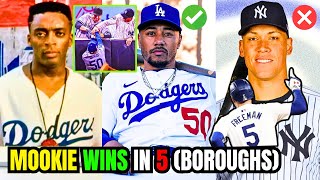 The YANKEES aint from NEW YORK DODGERS amp MOOKIE win Game 5 In 5 BOROUGHS [upl. by Pittel]