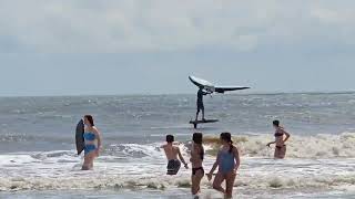 quotBest Day Everquot Wing Foiling from St Simons Island GA [upl. by Tyree]